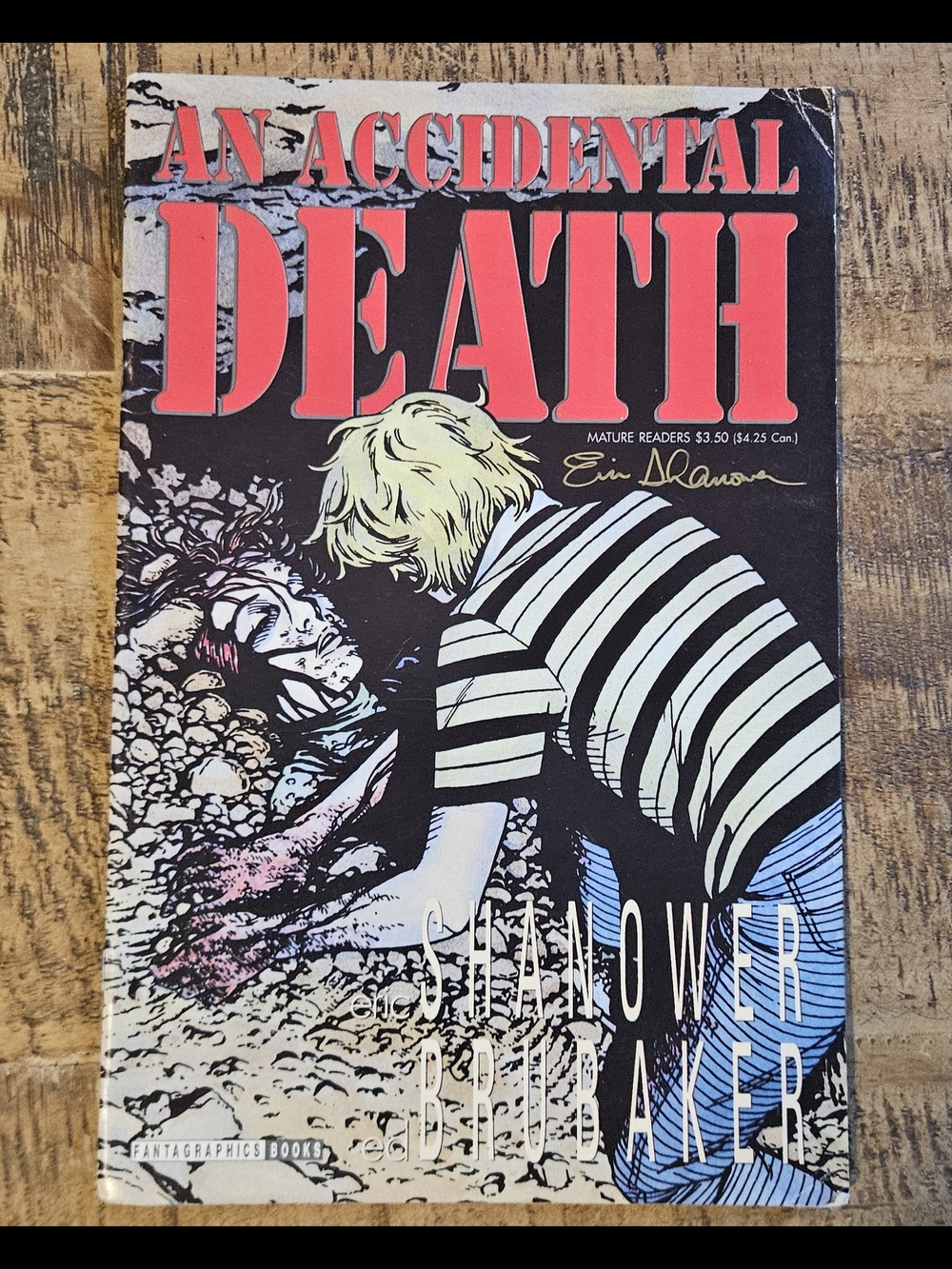 An Accidental Death (Fantagraphics Books December 1993) Raw 6-8 C10